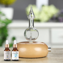 Load image into Gallery viewer, Wood Nebulizer Waterless Aromatherapy (With 2 oils)