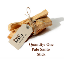 Load image into Gallery viewer, Palo Santo Stick for Smudging, Meditation, Energy Healing, Spirituality and Cleansing- Natural Aromatherapy Incense