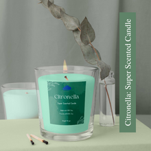 Load image into Gallery viewer, Citronella: Soy Wax Aroma Candle 50 gm