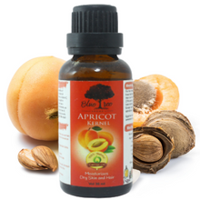 Load image into Gallery viewer, Apricot Kernel Oil - 100% natural and premium cold pressed oil for Hair Growth, Healthy Hair, Skin Moisturising, Stretch Marks, Nails & Lips, Eye Puffiness, acne care for Men & Women