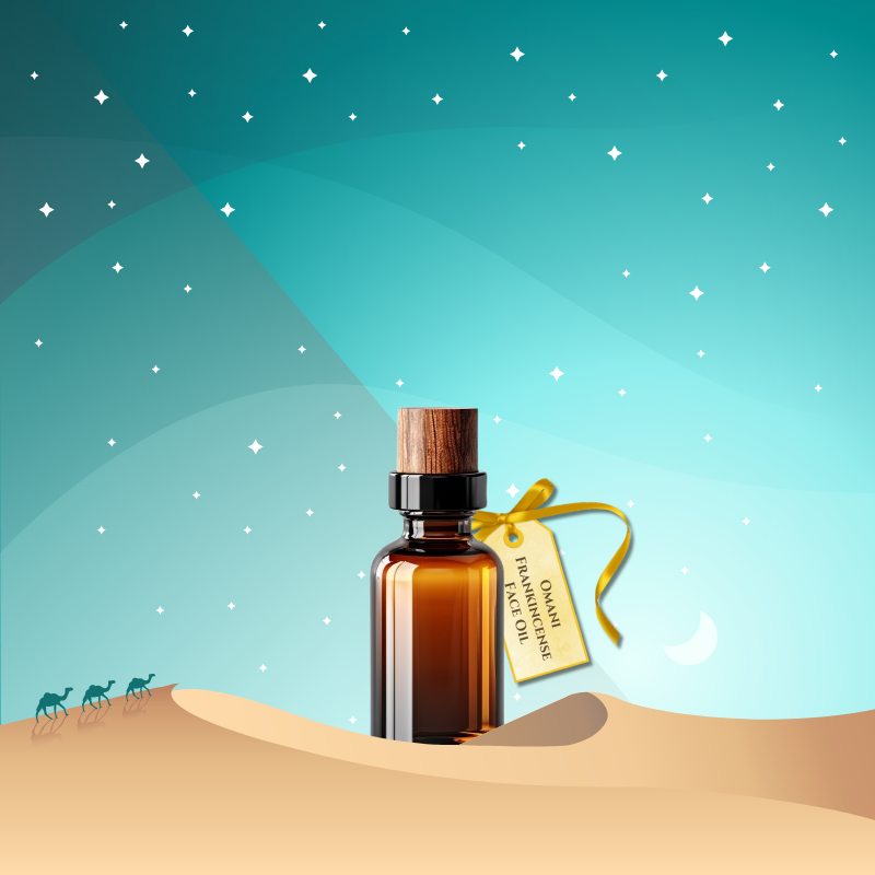 Omani Frankincense Pure Face Oil (Essential Oil)