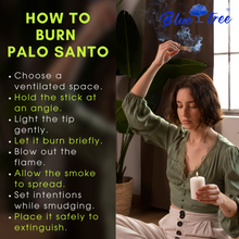 Load image into Gallery viewer, Palo Santo Stick for Smudging, Meditation, Energy Healing, Spirituality and Cleansing- Natural Aromatherapy Incense
