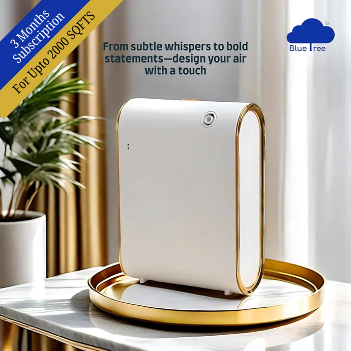 Mini Scent Machine | 3 Months Subscription | Covers Upto 2000 SQFTS | App Controlled