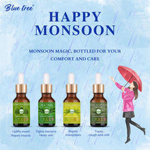 Load image into Gallery viewer, Happy Monsoon Essential Oils Pack (50 ml Spritzer Glass Bottle Freee With This Pack)
