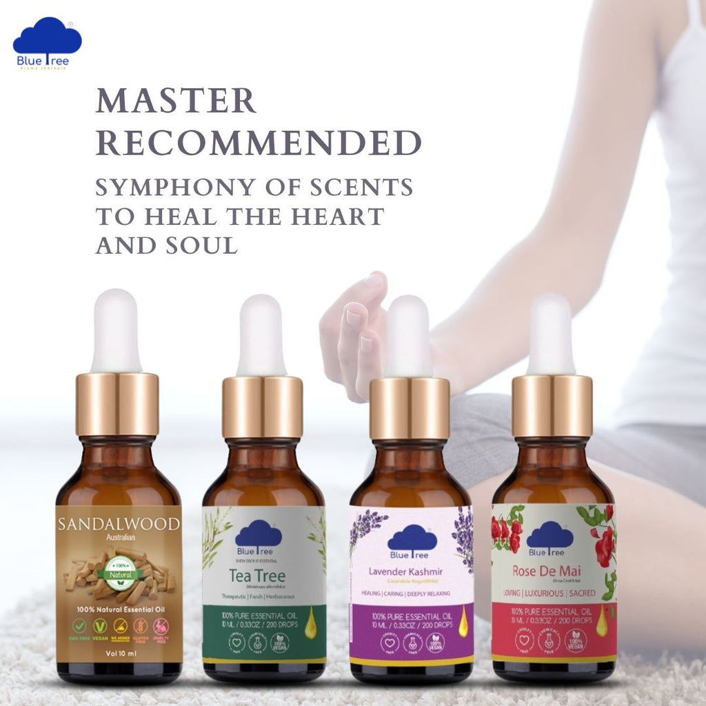 Grand Master Choa Kok Sui (GMCKS) Recommended 4 Essential Oil Pack