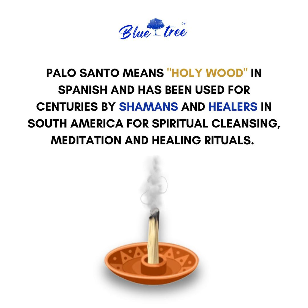 Palo Santo Stick for Smudging, Meditation, Energy Healing, Spirituality and Cleansing- Natural Aromatherapy Incense