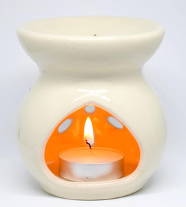Flower Candle Diffuser: Off White