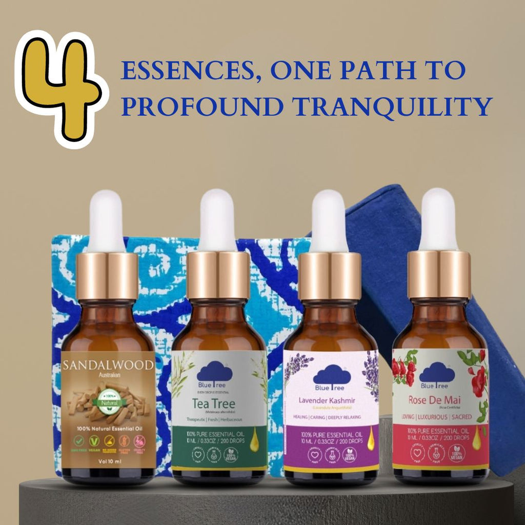 Grand Master Choa Kok Sui (GMCKS) Recommended 4 Essential Oil Pack
