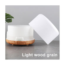 Load image into Gallery viewer, Round Mist: Aroma Mistifier Light Wood (With 2 oils)
