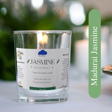 Load image into Gallery viewer, Madurai Jasmine: Super Scented Artisan Candles 150 gm

