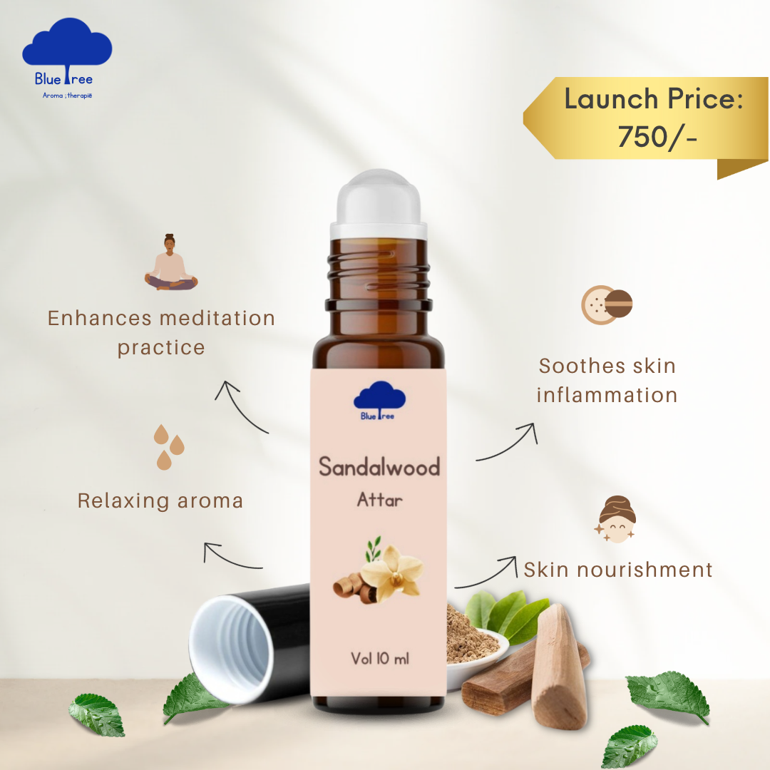 Sandalwood Attar Roll On (New Launch)