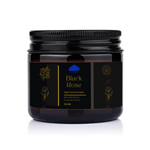 Load image into Gallery viewer, Black Rose :  Soy Wax Candle in Amber Jar 100 gm
