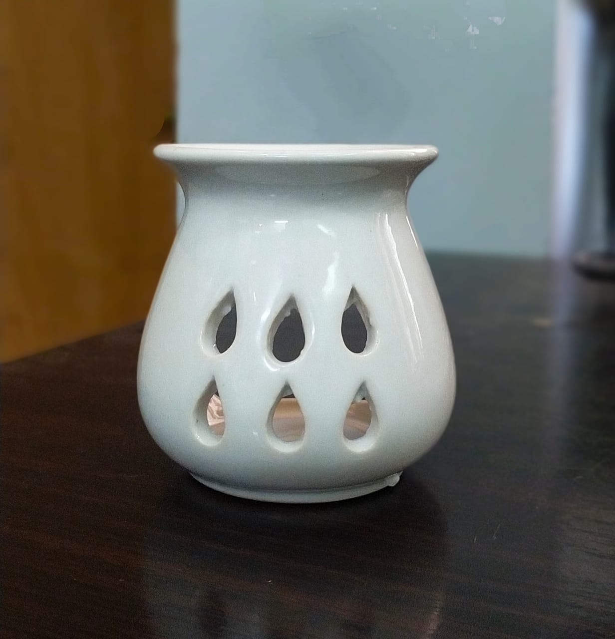 Small Candle Diffuser: Off White