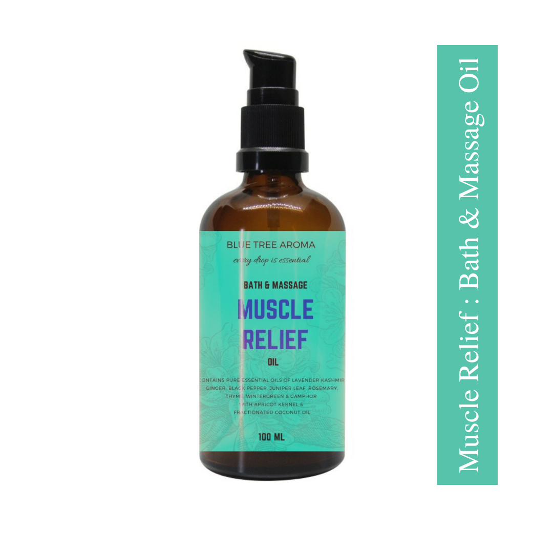 Bath & Massage Oil: Muscle Relief Oil