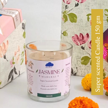 Load image into Gallery viewer, Madurai Jasmine: Super Scented Artisan Candles 150 gm
