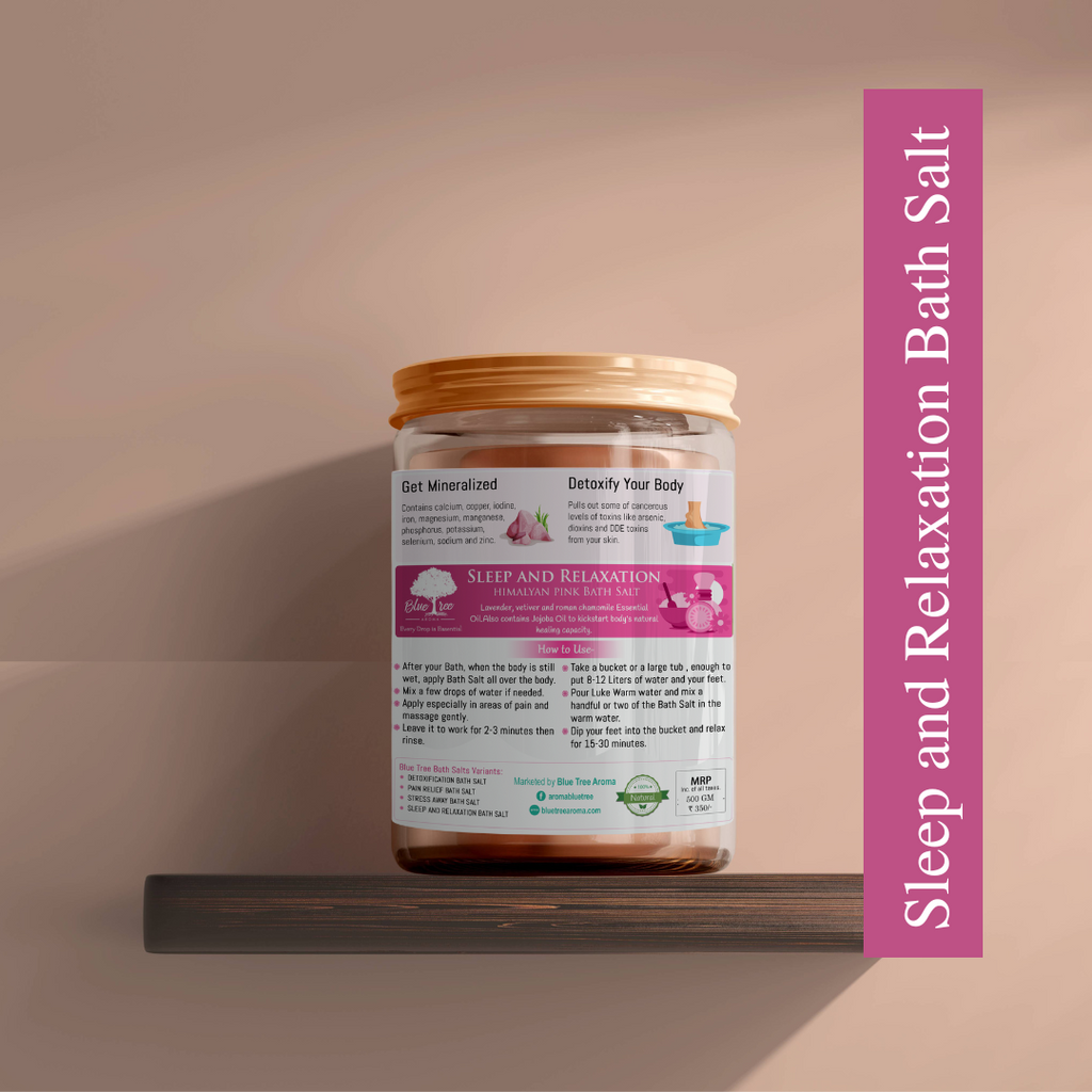 Sleep & Relaxation Bath Salt - Blue Tree Aroma