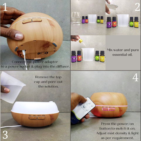 Mountain Mistifier: Dark Brown (With 2 oils)