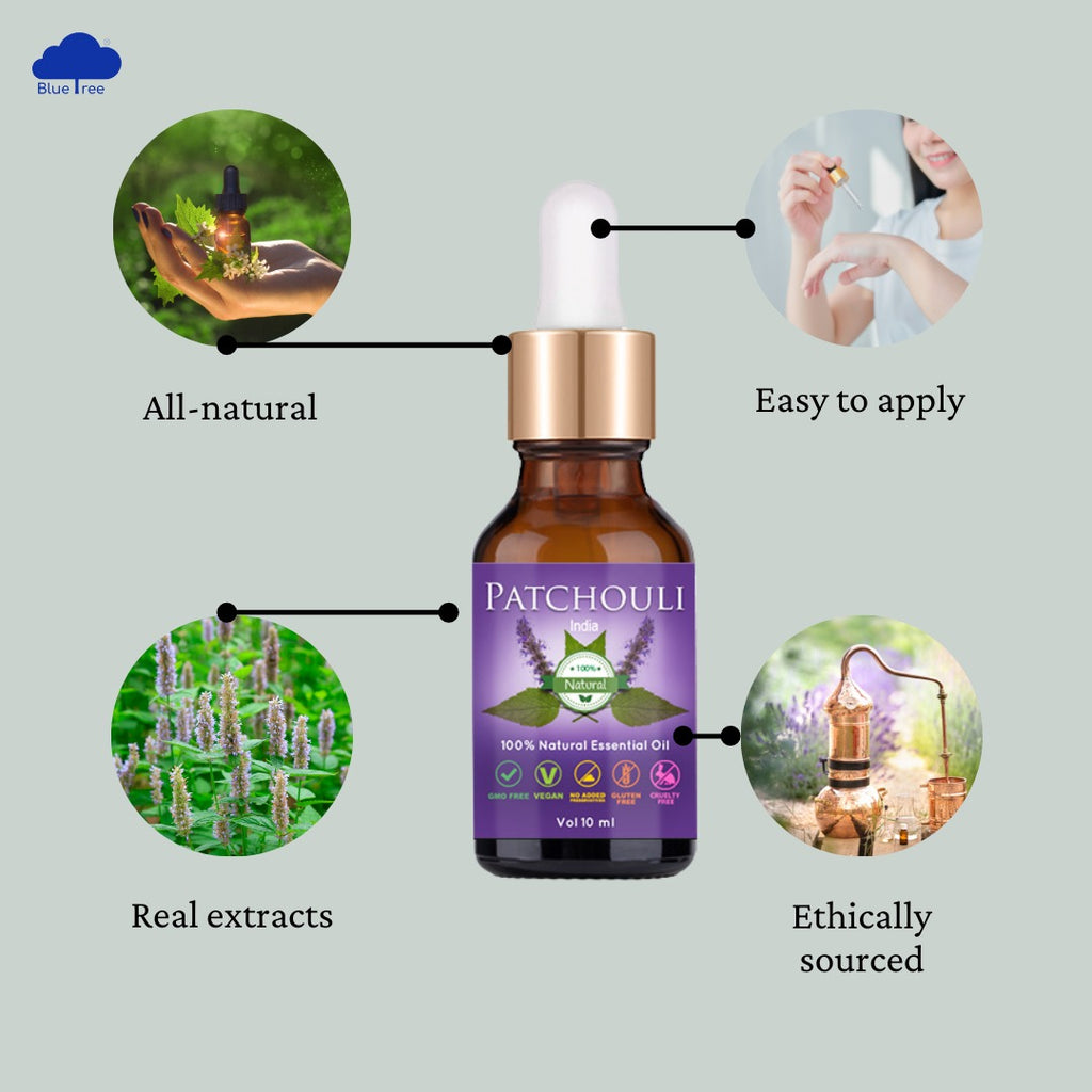 Patchouli Essential Oil - Blue Tree Aroma