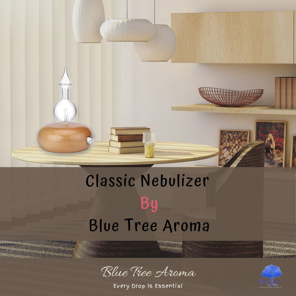 Wood Nebulizer Waterless Aromatherapy - Blue Tree Aroma