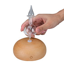 Wood Nebulizer Waterless Aromatherapy (With 2 oils)