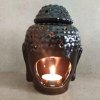 Buddha Oil Warmer: Black